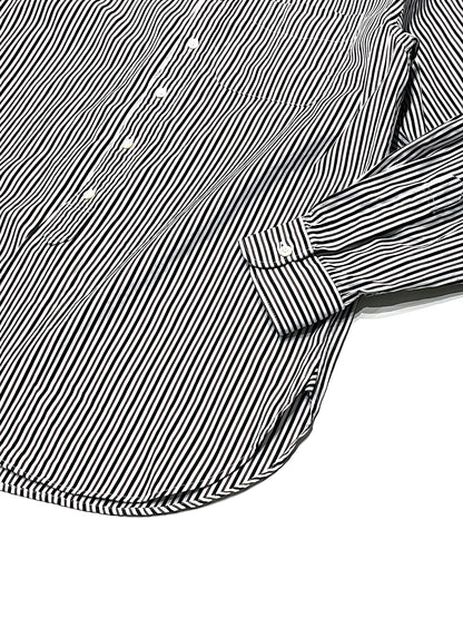 19 CENTURY BD SHIRT - STRIPE COTTON BROADCLOTH