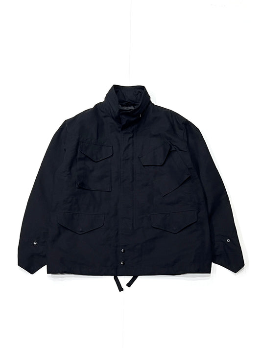 M65 FIELD JACKET - COTTON DOUBLE CLOTH BLACK