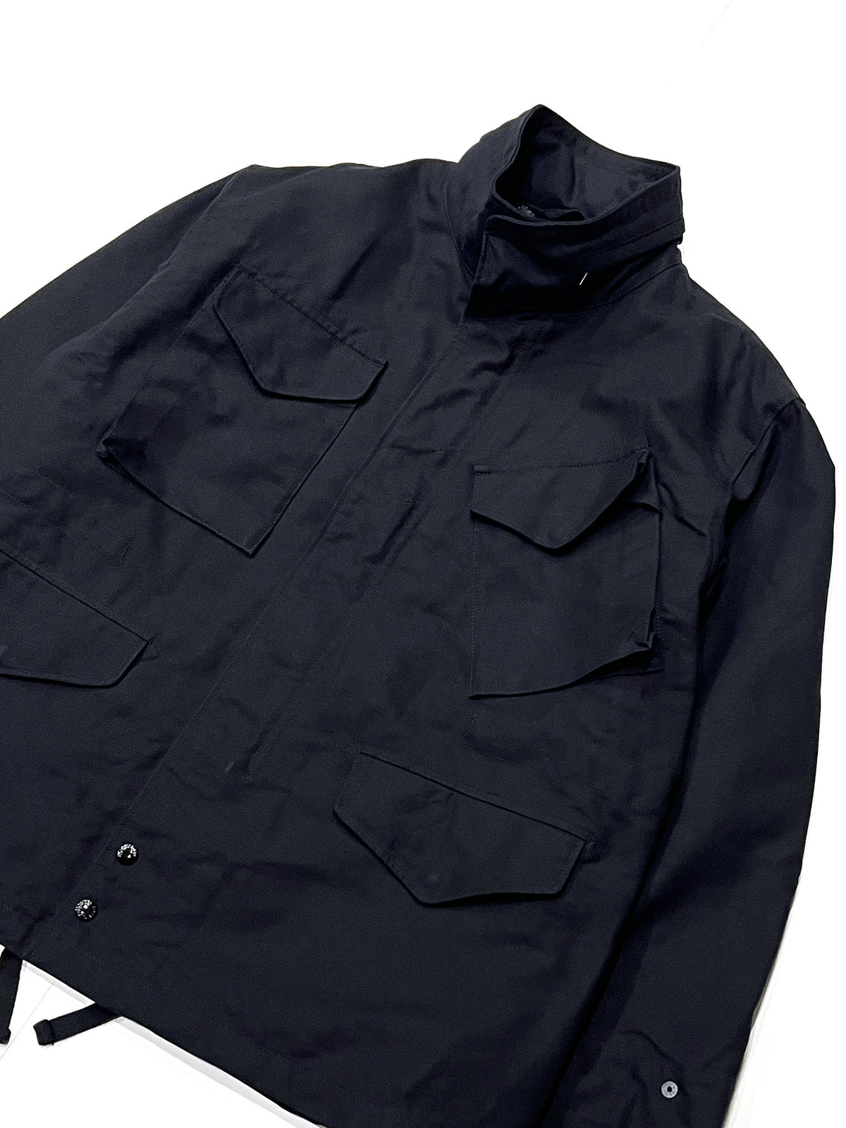 M65 FIELD JACKET - COTTON DOUBLE CLOTH BLACK