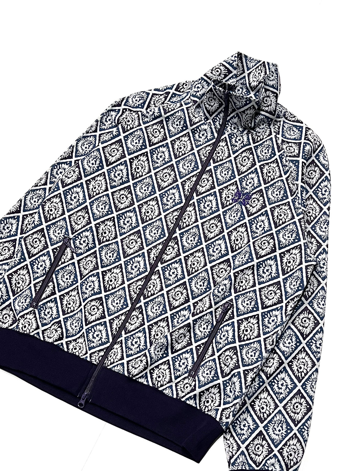 TRACK JACKET - POLY JQ.(BLUE/PURPLE)