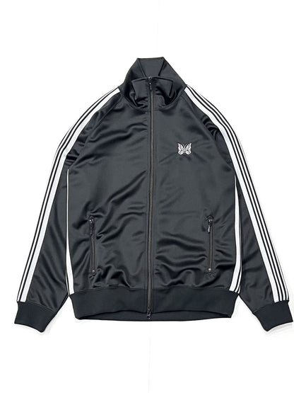 TRACK JACKET - POLY SMOOTH(CHARCOAL)