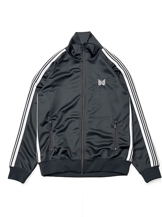 TRACK JACKET - POLY SMOOTH(CHARCOAL)