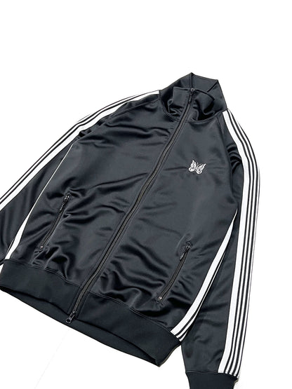 TRACK JACKET - POLY SMOOTH(CHARCOAL)