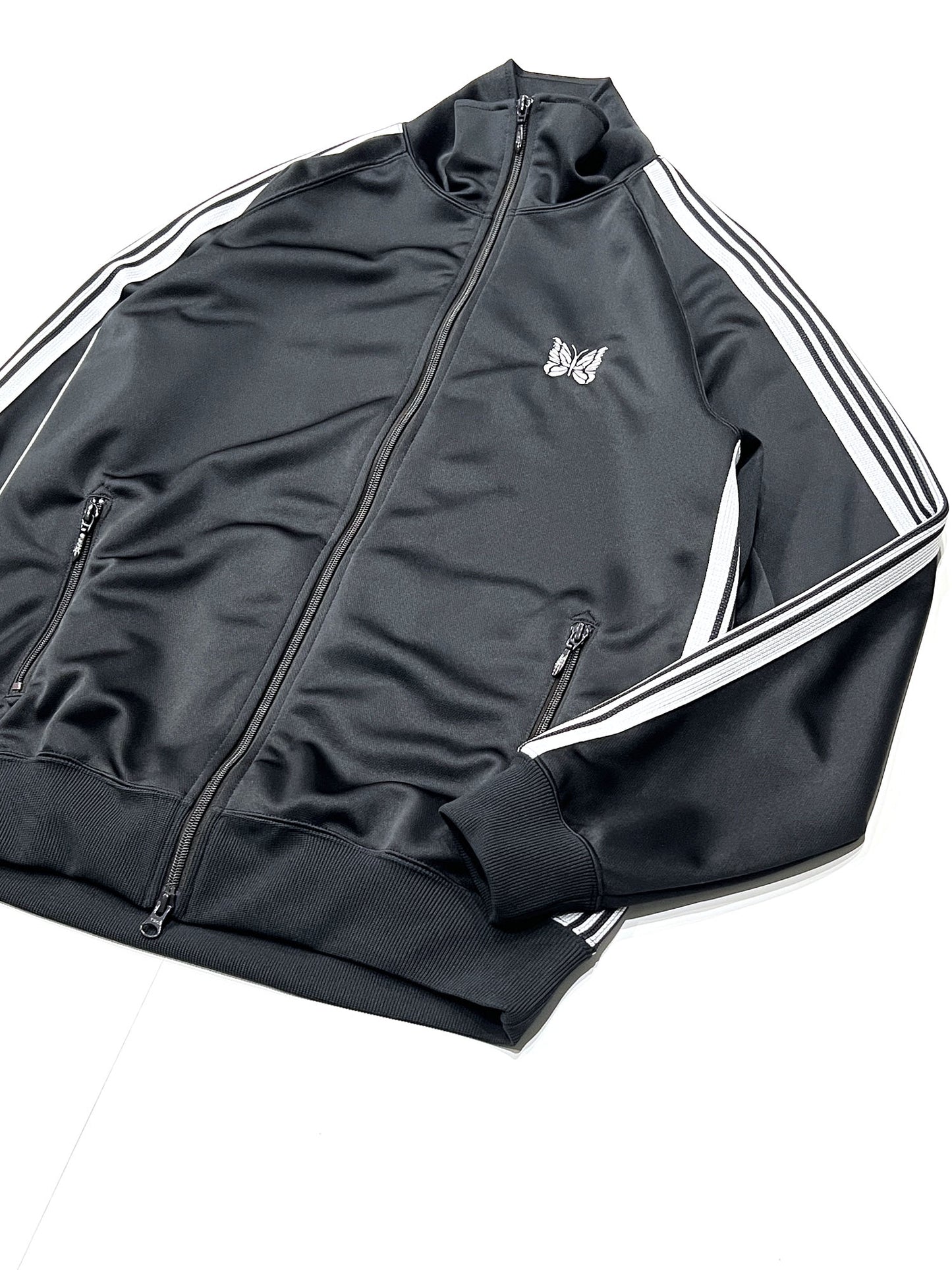 TRACK JACKET - POLY SMOOTH(CHARCOAL)