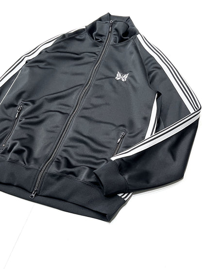 TRACK JACKET - POLY SMOOTH(CHARCOAL)