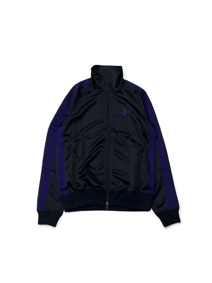TRACK JACKET - POLY SMOOTH BLACK