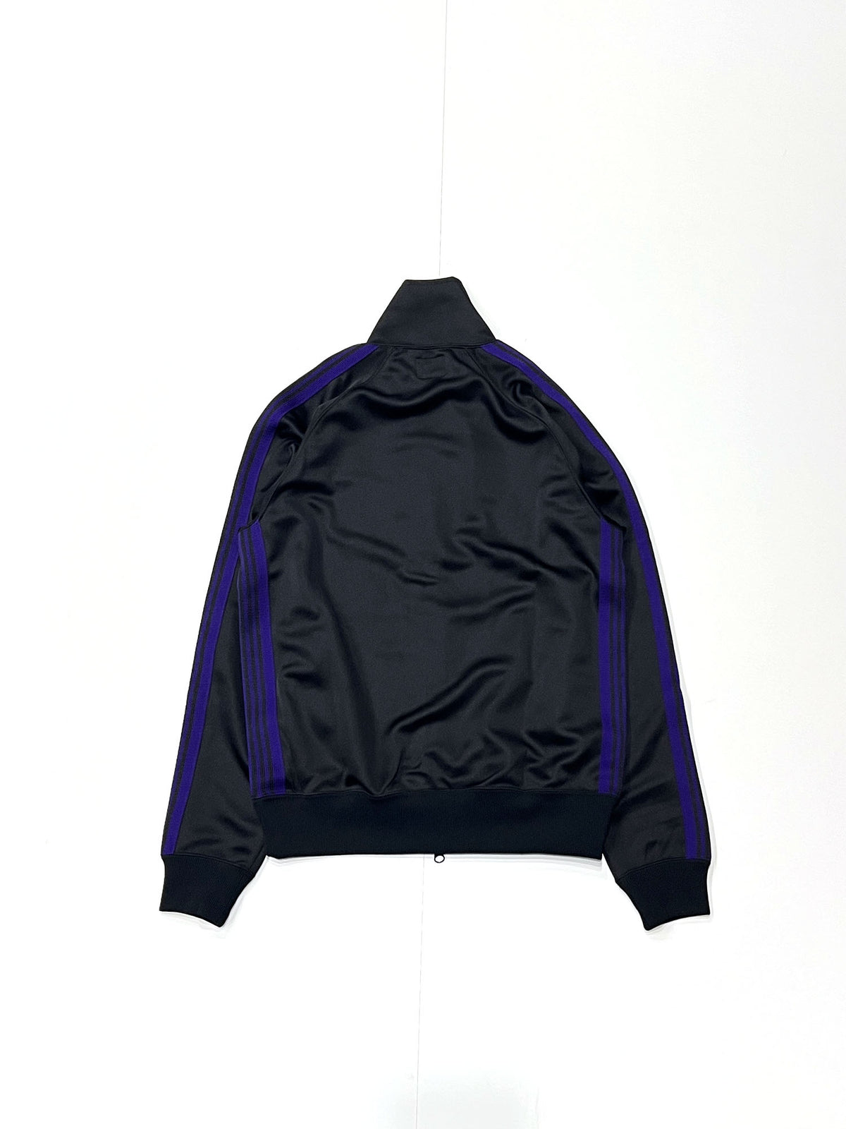 TRACK JACKET - POLY SMOOTH BLACK