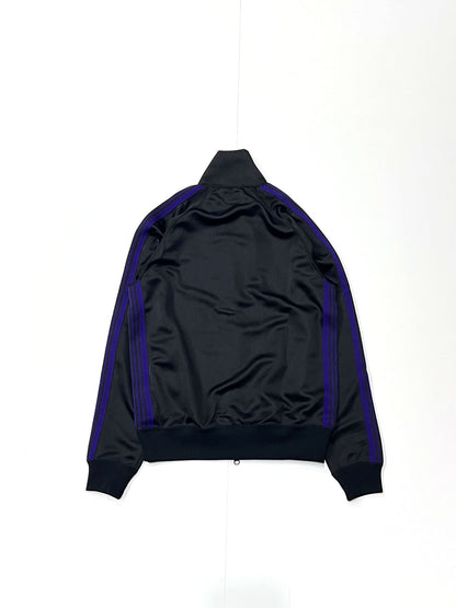TRACK JACKET - POLY SMOOTH BLACK