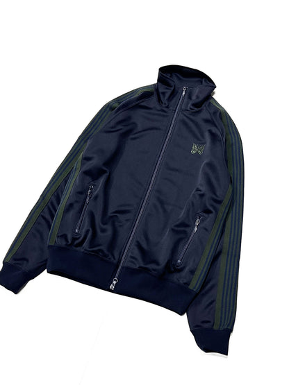 TRACK JACKET - POLY SMOOTH NAVY
