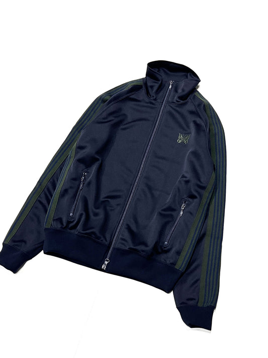 TRACK JACKET - POLY SMOOTH NAVY