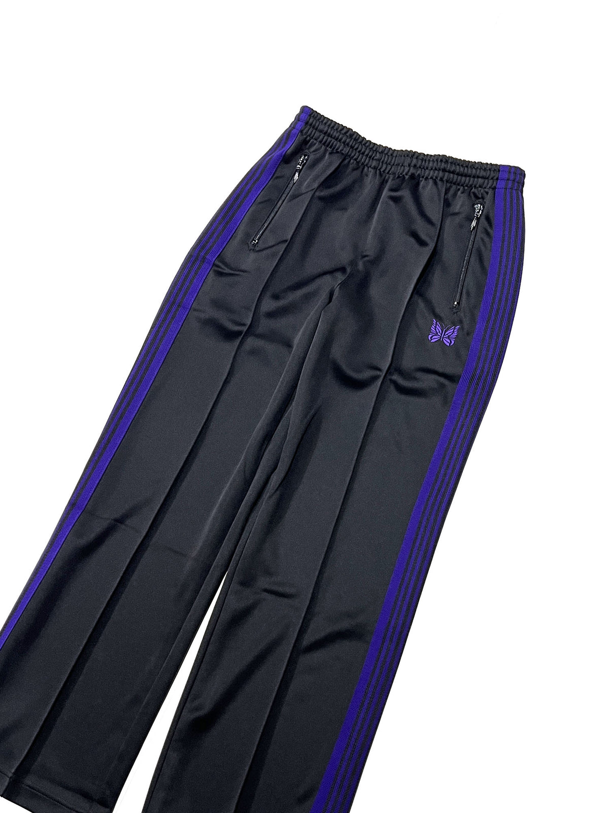 TRACK PANT - POLY SMOOTH BLACK
