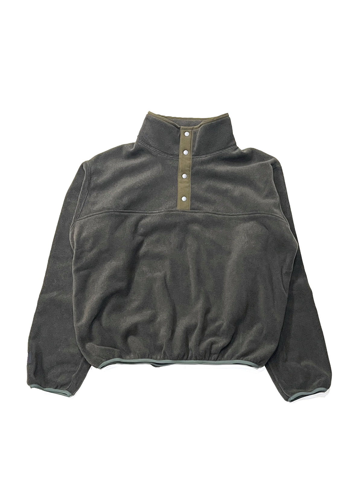 BETWEEN SNAP SHIRT - POLY FLEECE OLIVE