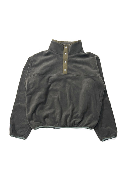 BETWEEN SNAP SHIRT - POLY FLEECE OLIVE