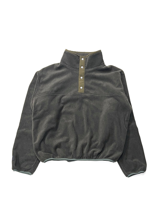 BETWEEN SNAP SHIRT - POLY FLEECE OLIVE