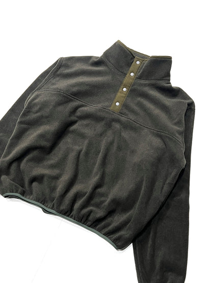 BETWEEN SNAP SHIRT - POLY FLEECE OLIVE