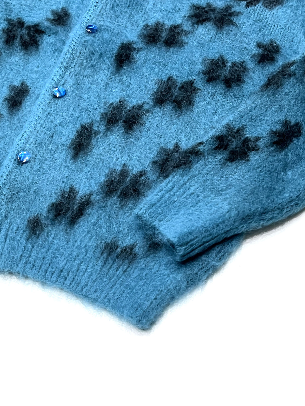 MOHAIR CARDIGAN - SNOWFLAKE