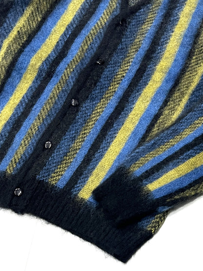 MOHAIR CARDIGAN - STRIPE