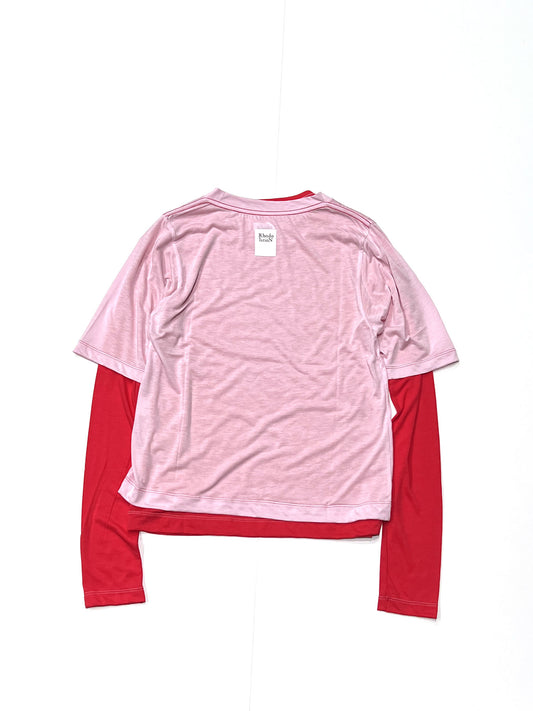 HALF & LONG SLEEVE UNIT TEE PINK