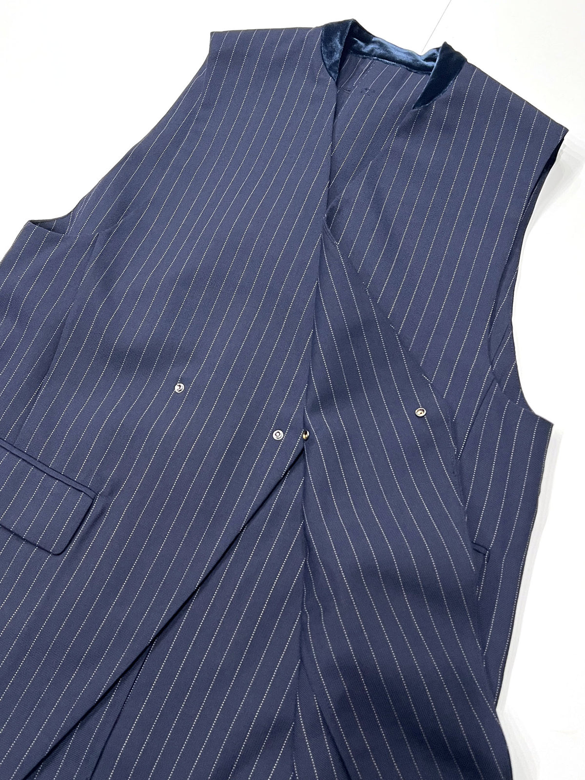 CHANGE POCKET VEST - GABARDINE