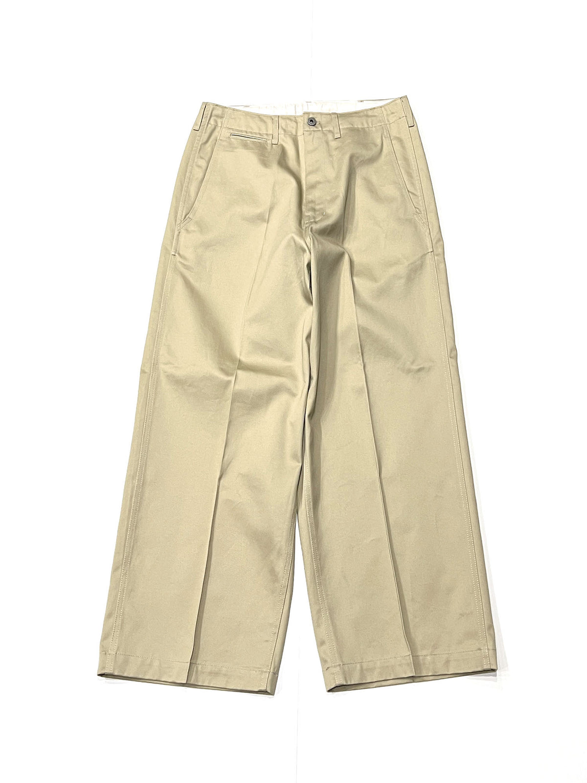 90’LOOSE STRAIGHT PANTS - CHINO CLOTH