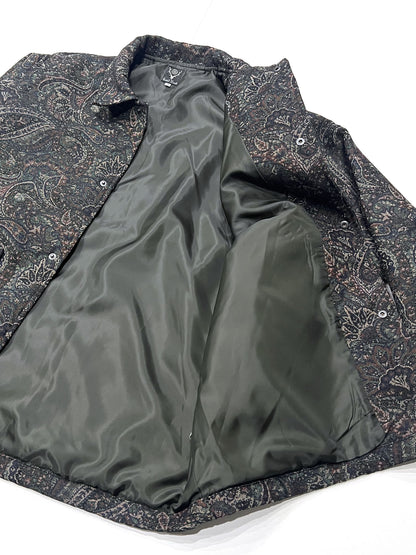 Coach Jacket - Paisley Jq. Green