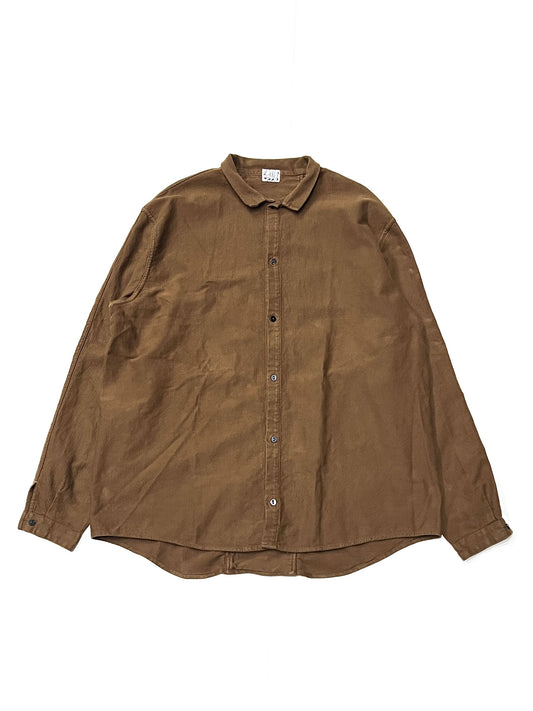 486 BURRO SHIRT - COTTON DIAMONDBONE - BROWN HAT