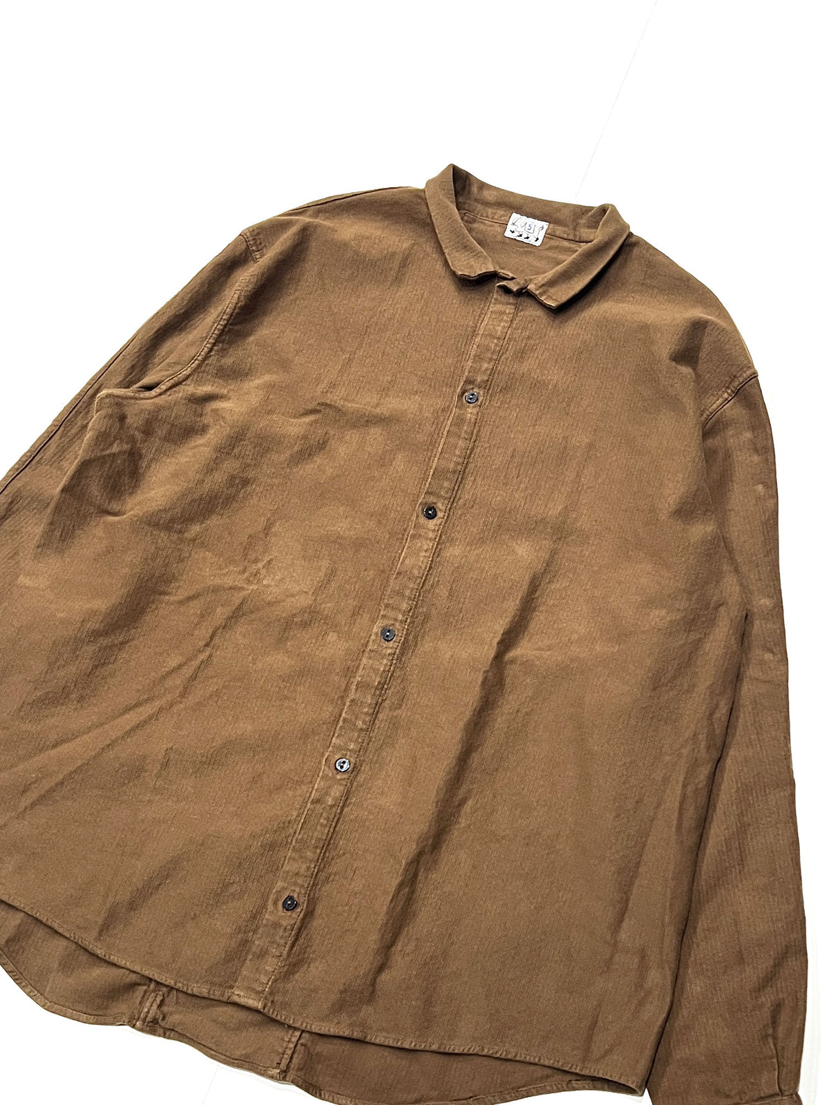 486 BURRO SHIRT - COTTON DIAMONDBONE - BROWN HAT