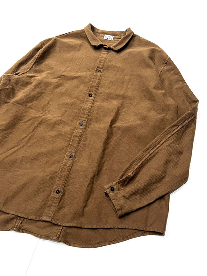 486 BURRO SHIRT - COTTON DIAMONDBONE - BROWN HAT