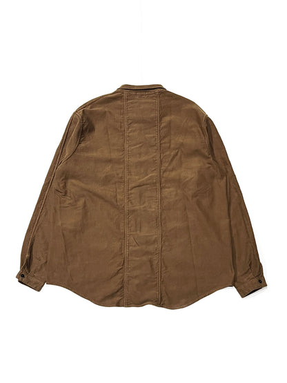 486 BURRO SHIRT - COTTON DIAMONDBONE - BROWN HAT