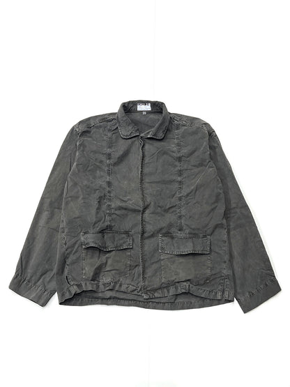 GUAYA SHIRT / PEACHED COTTON OXFORD / SHALE
