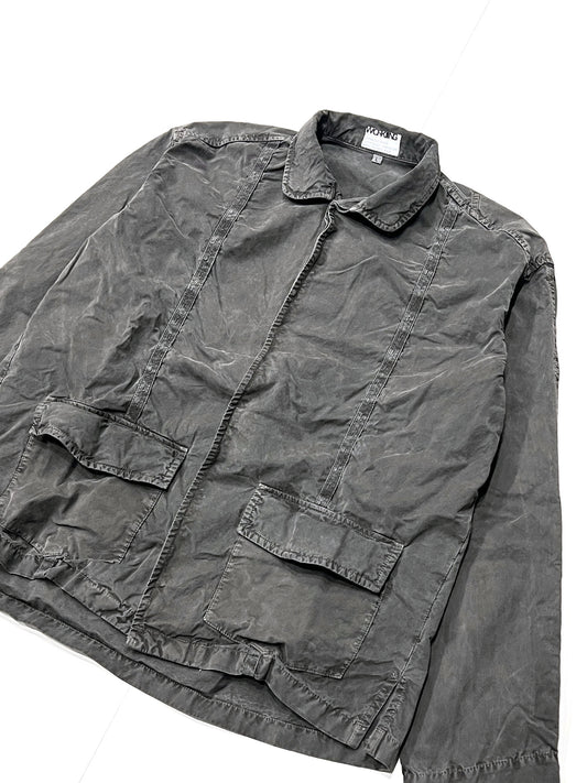 GUAYA SHIRT / PEACHED COTTON OXFORD / SHALE