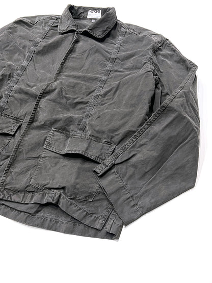 GUAYA SHIRT / PEACHED COTTON OXFORD / SHALE