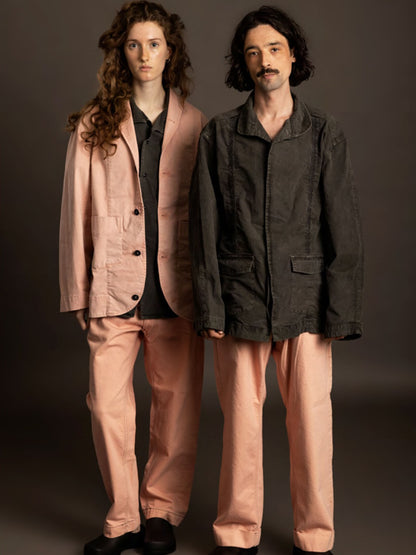 GUAYA SHIRT / PEACHED COTTON OXFORD / SHALE